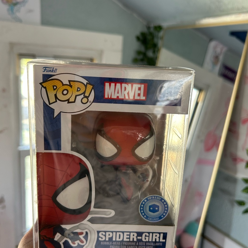 Funko Marvel Spider-Girl Pop Vinyl Figure - Red and White
